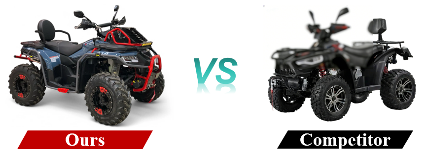 Linhai420 ATV 400cc Quad 4x4 Quads Bike Chinese 4-wheelers China Factory
Motor Brand CF MOTO